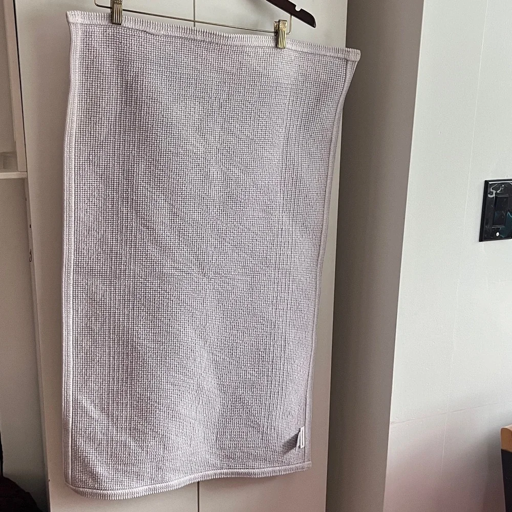 Anthropologie Misona Stonewashed Cotton Bath Mat NWOT